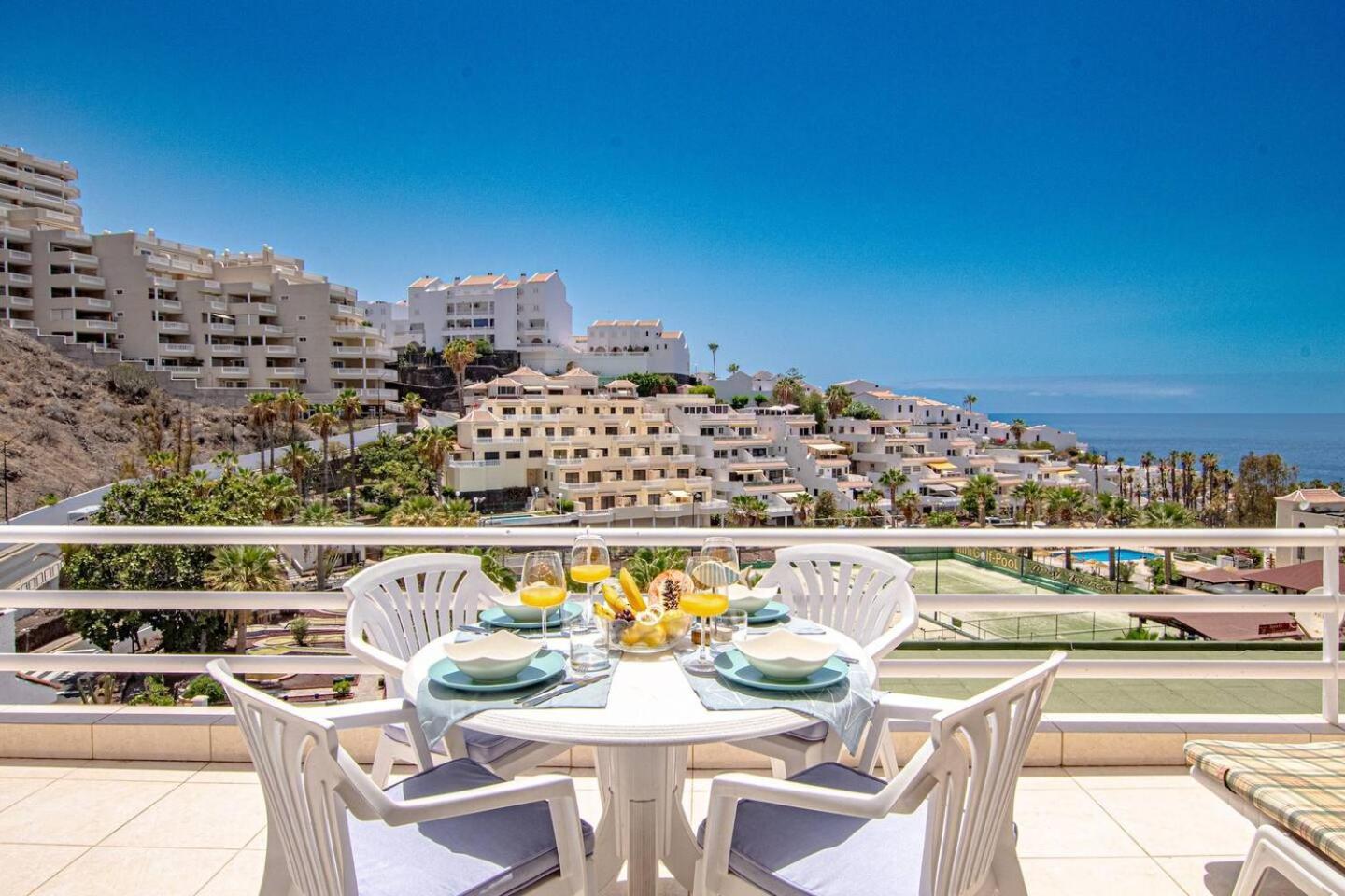 Sunny Oceanview Terrace By Dream Homes Tenerife Acantilado de los Gigantes Exterior foto