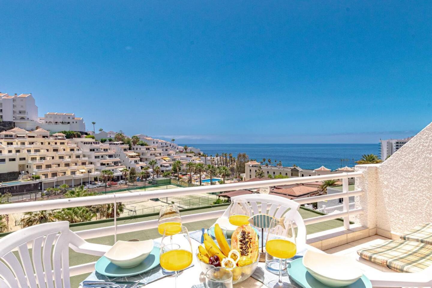 Sunny Oceanview Terrace By Dream Homes Tenerife Acantilado de los Gigantes Exterior foto