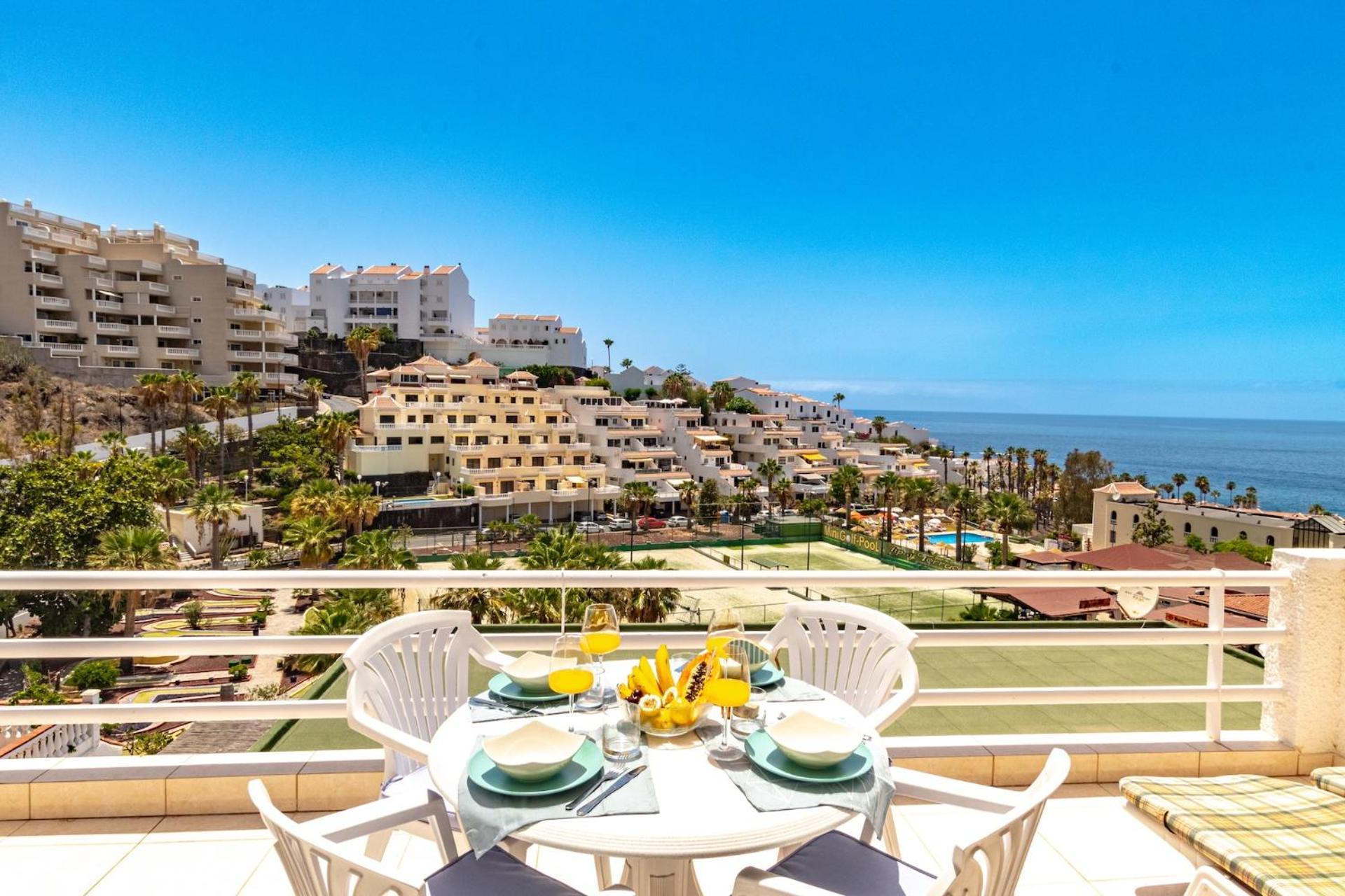 Sunny Oceanview Terrace By Dream Homes Tenerife Acantilado de los Gigantes Exterior foto