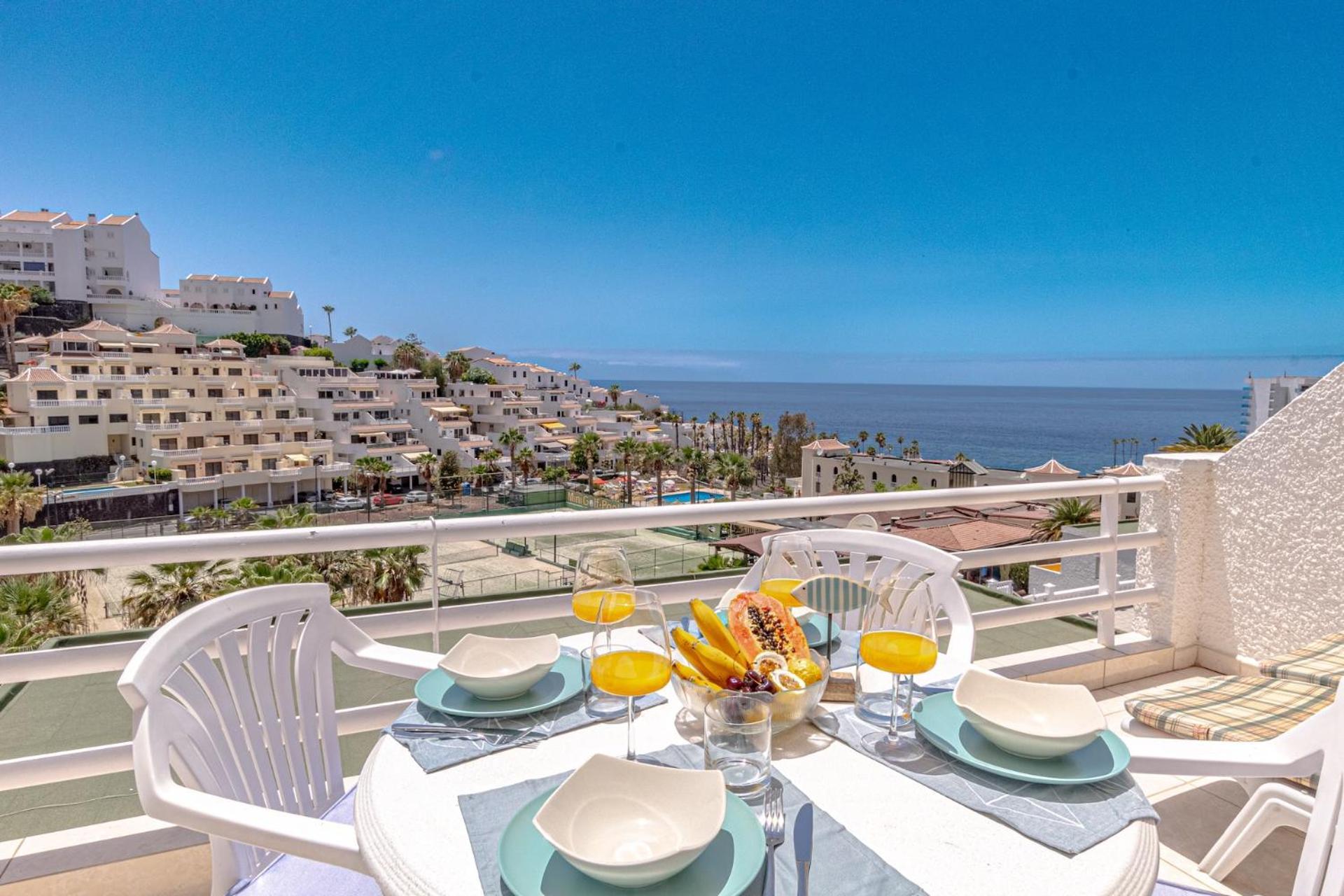 Sunny Oceanview Terrace By Dream Homes Tenerife Acantilado de los Gigantes Exterior foto
